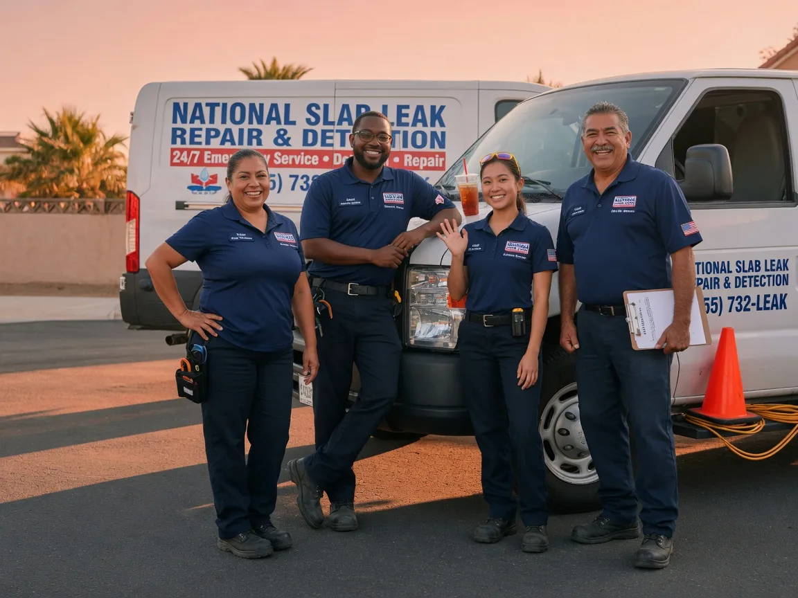 Slab Leak Detection company in Barren Springs, VA